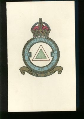 1944 RAF AIRFIELD HQ  122 SQUADRON  HOLLAND