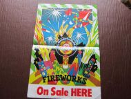 ESCO FIREWORKS ON SALE HERE POSTER