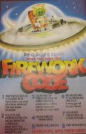 Original ALIEN SPACECRAFT FIREWORK CODE POSTER type 1