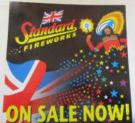 Original STANDARD FIREWORKS ON SALE NOW POSTER