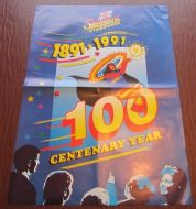 1991 STANDARD FIREWORKS CENTENARY POSTER