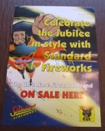 STANDARD BLACK CAT FIREWORKS JUBILEE POSTER
