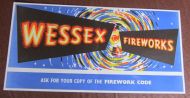 WESSEX FIREWORKS POSTER