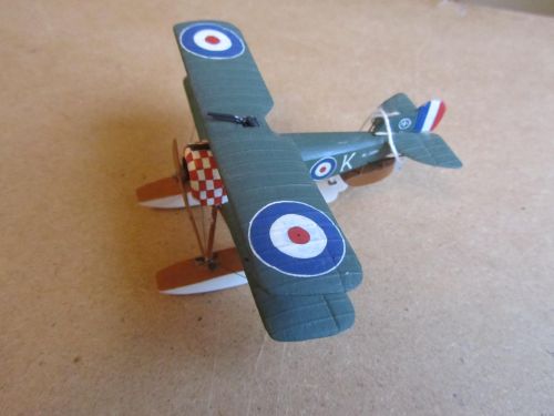 OLD WOOD MODEL OF A SOPWITH BABY N2071 FLOATPLANE