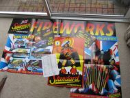 ORIGINAL 1998 STANDARD FIREWORKS POSTER PROMO SET