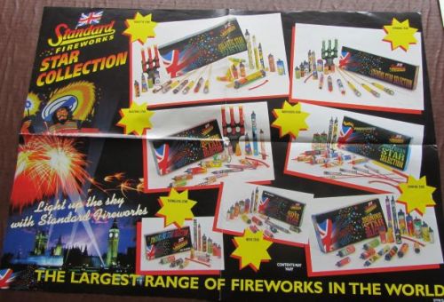 STANDARD FIREWORKS STAR COLLECTION POSTER
