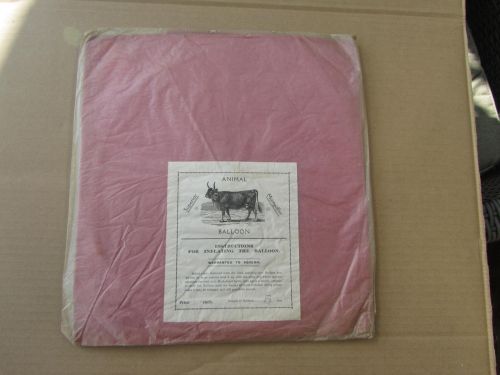 EARLY 1930's  FIRE BALLOON  COW  (SA)