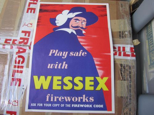 WESSEX FIREWORKS POSTER #3