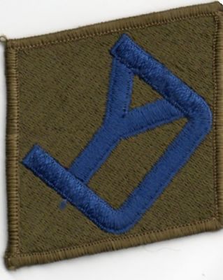 26TH INFANTRY DIV PATCH